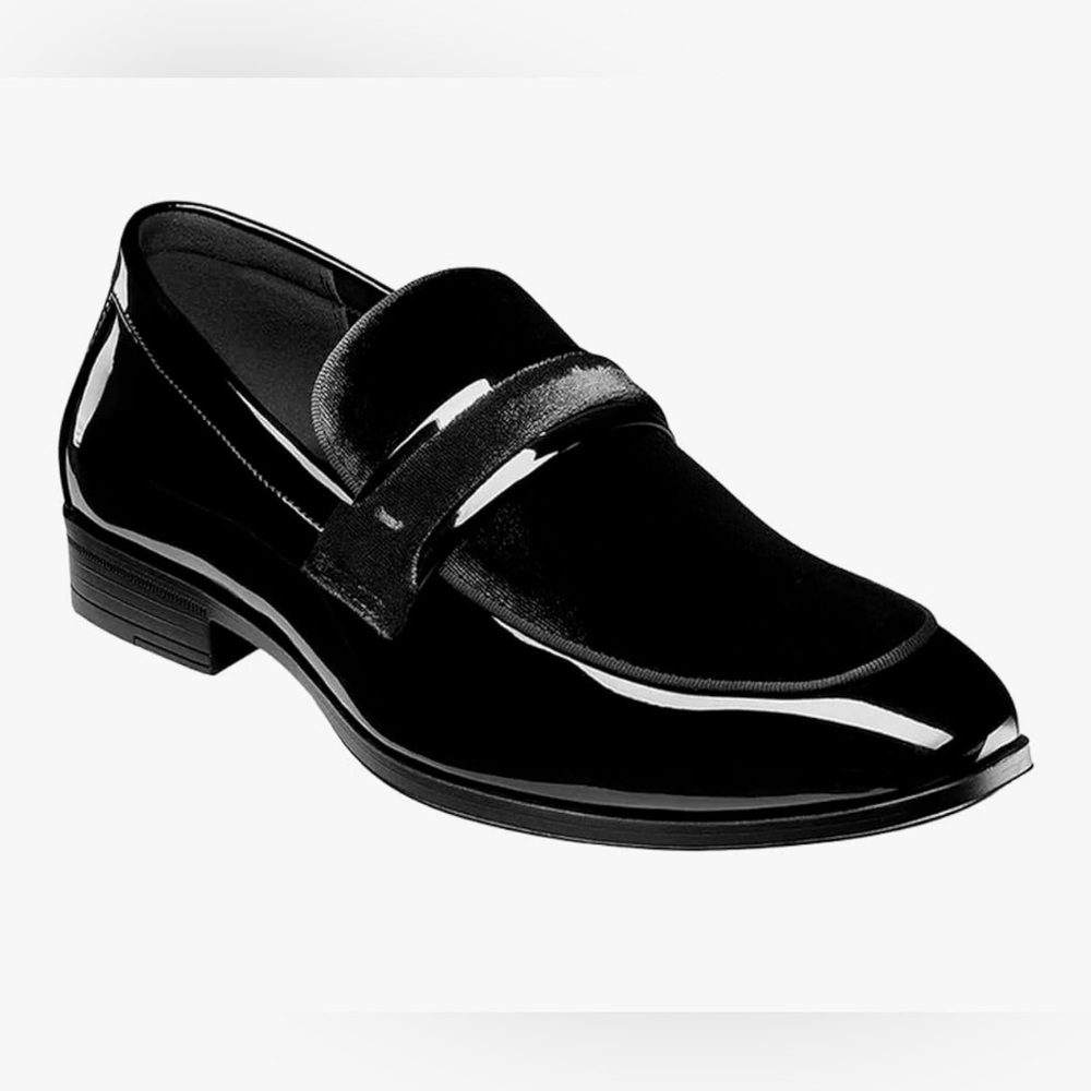 Stacy Adams Mens Spratley Saddle Slip on - Picture 3 of 4